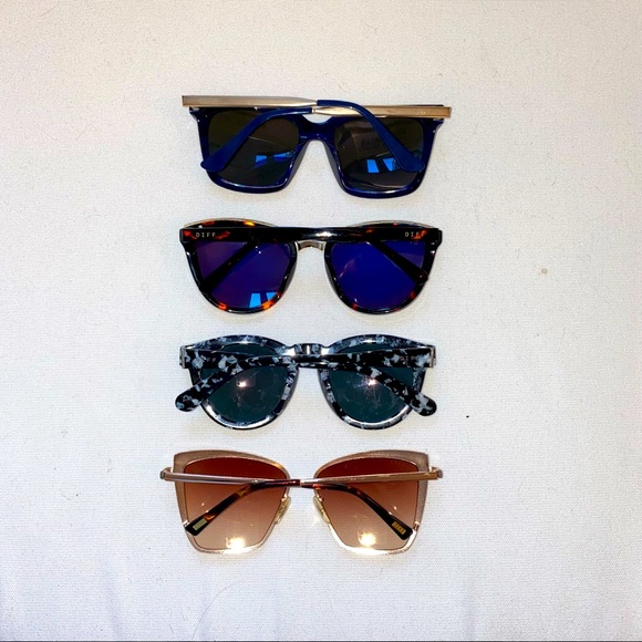 4 for 1! Assortment of Diff Eyewear Sunglasses